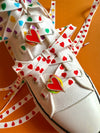 Heart Print Shoelaces